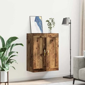 vidaXL Επιτοίχιο ντουλάπι Παλιό Ξύλο 69,5 x 34 x 90 εκ.