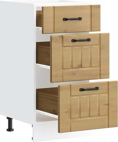 vidaXL ντουλάπι βάσης κουζίνας Lucca Δρυς τεχνίτης κατασκευασμένο ξύλο