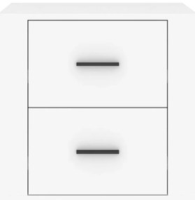 vidaXL Κομοδίνο Λευκό 50 x 39 x 47 εκ.