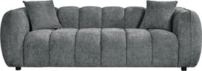 ΣΕΤ ΣΑΛΟΝΙ 3ΘΕΣΙΟΣ &amp; 2ΘΕΣΙΟΣ LYKKE HM10812.01 ΓΚΡΙ ΥΦΑΣΜΑ
