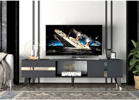 Stewehome Έπιπλο τηλεόρασης με ντουλάπι 150x30x45 cm