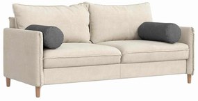 vidaXL Μαξιλάρια Στήριγμα 2 pcs Σκούρο Γκρι Ø 25 x 70 cm