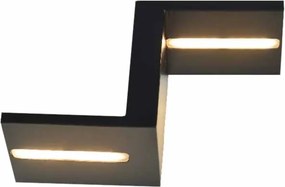 Απλίκα Τοίχου LED Aca Tetris L36294BK Black Matt