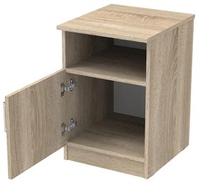 Κομοδίνο Galdi μελαμίνη σε sonoma απόχρωση 40x45x60εκ 40x45x60 εκ.
