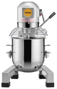 VEVOR Commercial Food Mixer 28.5L 3-Speed Stand Dough Mixer 1100W for Restaurant