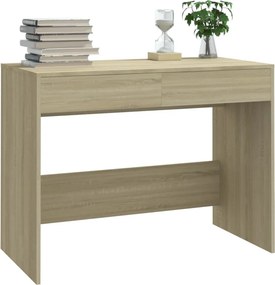 vidaXL Γραφείο Sonoma Δρυς 101x50x76,5 εκ. από Επεξεργασμένο Ξύλο