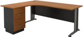 SUPERIOR COMPACT Αριστερή Γωνία - Απόχρωση Dark Grey - Cherry   1τμχ