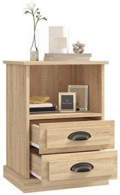 vidaXL Κομοδίνο Sonoma Δρυς 43x36x60 εκ.