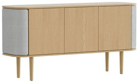 Μπουφές Treasures Horizons S 5623C710-03 150x43x75cm Oak-Light Grey Umage Steel,Wood