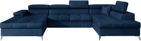 Γωνιακός καναπές Galeano-Αριστερή-Mple - 345.00 Χ 202.00 Χ 70.00