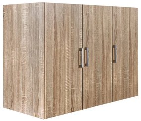 ΠΑΤΑΡΙ 3ΦΥΛΛΗΣ ΝΤΟΥΛΑΠΑΣ ALIVIA HM351.02 ΣΕ ΧΡΩΜΑ SONAMA 90X42X60 (1 Τεμμάχια)