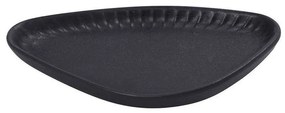 Πιάτο Γλυκού Τρίγωνο Gobi OW2048K6 20x11x2,6cm Black Espiel Porcelain