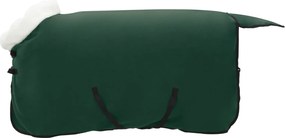 vidaXL Σαμάρι Ίππου Σκούρο πράσινο 105 cm Πολικές φλις