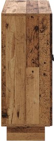vidaXL Ντουλάπι Αποθήκευσης Μπάνιου EDE Παλαιωμένο ξύλο