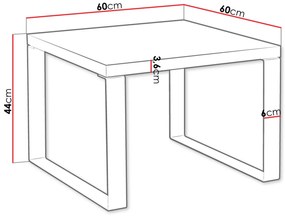 Τραπεζάκι σαλονιού Boho