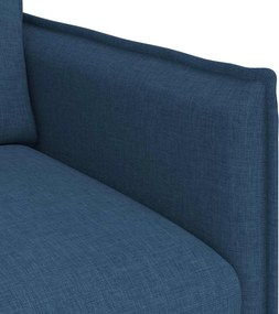 vidaXL Σετ Καναπέ 2 pcs Μπλε 156 x 82 x 85 εκ Ύφασμα