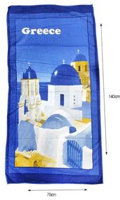 Πετσέτα θαλάσσης Greece 140x70cm - Beach towel