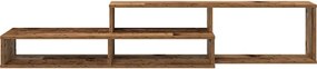 vidaXL ΡάφιΤηλεόρασηςΤοίχου 150x25x28,5εκ Επεξεργασμένο ξύλο