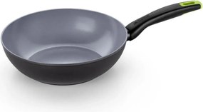 Τηγάνι Wok Monix M261232 Γκρι Αλουμίνιο Ø 28 cm