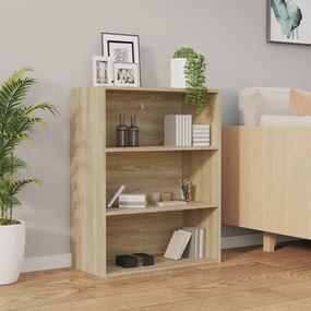 vidaXL Ντουλάπι Τοίχου Κρεμαστό Sonoma Δρυς 69,5 x 32,5 x 90 εκ.