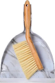 Σκουπάκι Με Φαράσι Estia Bamboo Essentials Marble 04-14360