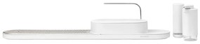 Brabantia 1008497 Σετ Αξεσουάρ Μπάνιου Λευκό 4τμχ SinkStyle