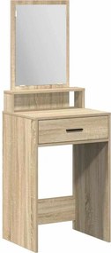 vidaXL Τραπέζι περιποίησης Δρύς Sonoma 50 x 41 x 140 εκ.