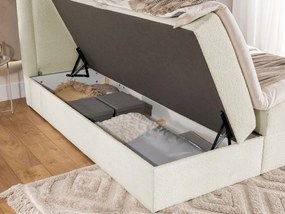 Επενδυμένο κρεβάτι Bonito-Anthraki-180 x 200