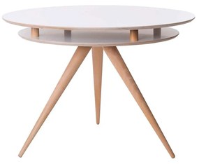 Τραπέζι Triad White Φ105X75 cm Wood