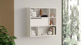 Ράφι Τοίχου Λευκό ITIN 90.1x22x81