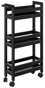 Τρόλεϊ/Ραφιέρα 3 Θέσεων (40x15x75) F-V Wheels Trolley Khol 174762J