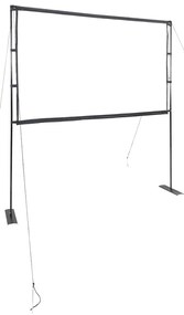 vidaXL Οθόνη Προβολής με Βάσεις 84 Ιντσών 16:9