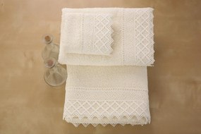 Μπουρνούζι με Δανδέλα Νο3 Εκρού Viopros