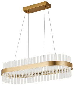 Φωτιστικό Οροφής LED Homelighting Torrent 77-8213 Gold