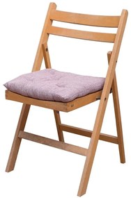 Μαξιλάρι Καρέκλας 584 40x40 4-Bordo Viopros 100% Βαμβάκι