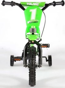 Motobike 12 Inch 21,5 cm Boys Coaster Brake Green
