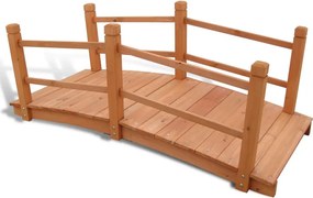 vidaXL Γέφυρα Κήπου 140 x 60 x 56 εκ.