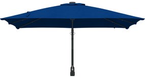 vidaXL Ομπρέλα Κήπου Αζούρ μπλε 248.5 x 247.5 x 160 εκ. ύφασμα