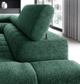 Γωνιακός καναπές Ferucce-Prasino-Δεξιά