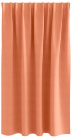 vidaXL Κουρτίνες με κουρτίνες 2 pcs Τερακότα 140 x 140 cm Πολυεστέρας