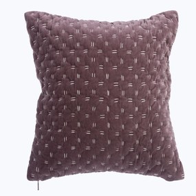 Μαξιλαροθήκη Διακοσμητική Shepard 23 Wine Nef-Nef 45X45 Cotton-Polyester