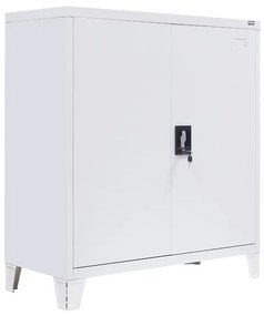 Ντουλάπα Durango Fylliana Μεταλλική Λευκό 90x40x100 εκ. 90x40x100 εκ.