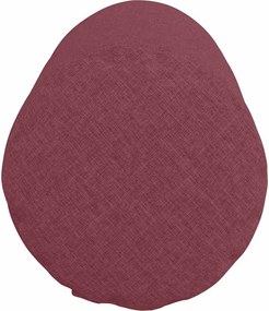 vidaXL Μαξιλάρια Στήριγμα 2 pcs Κόκκινο Ø 25 x 70 cm ύφασμα