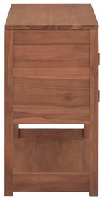 vidaXL Έπιπλο Μπάνιου 85x40x75 εκ. από Μασίφ Ξύλο Teak