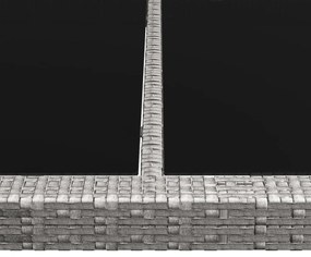 vidaXL Τραπεζαρία Εξωτερικού Χώρου Γκρι 200x150x74 εκ. Συνθετ. Ρατάν