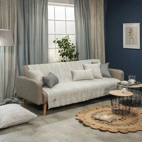 Ριχτάρι Vicenza 04 Grey Teoran Πολυθρόνα 180x150cm Βαμβάκι-Πολυέστερ