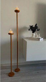Stewehome Σετ 2 τεμαχίων ξύλινα κηροπήγια 120x80 cm
