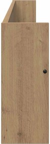 vidaXL Ράφι Περιοδικών με ράφι 2 pcs Artisan Oak 100 x 12 x 30 εκ