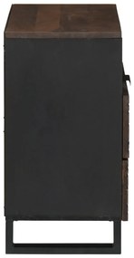 vidaXL Κομοδίνο - 50 x 33 x 60 εκ. - Από Μασίφ Ξύλο