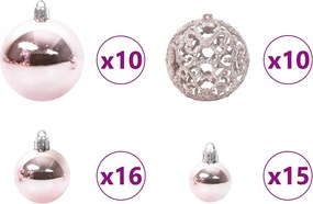 vidaXL Τεχνητό Χριστουγεννιάτικο Δέντρο με 300 LED Πράσινο 180 cm